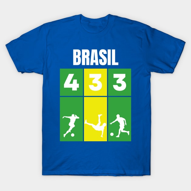 SCNT002 - Brasil formation T-Shirt by Tee Vibes Co.